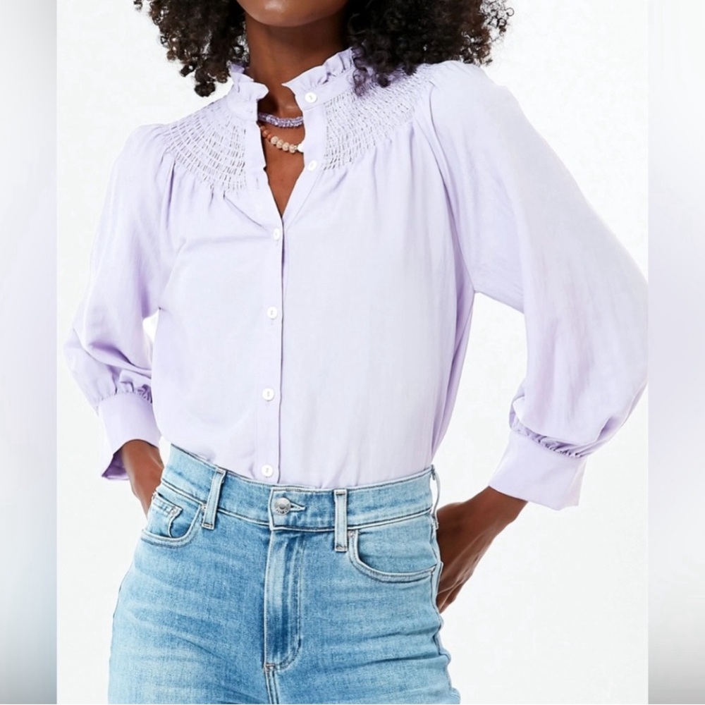Pomander Place Lavender Blouse